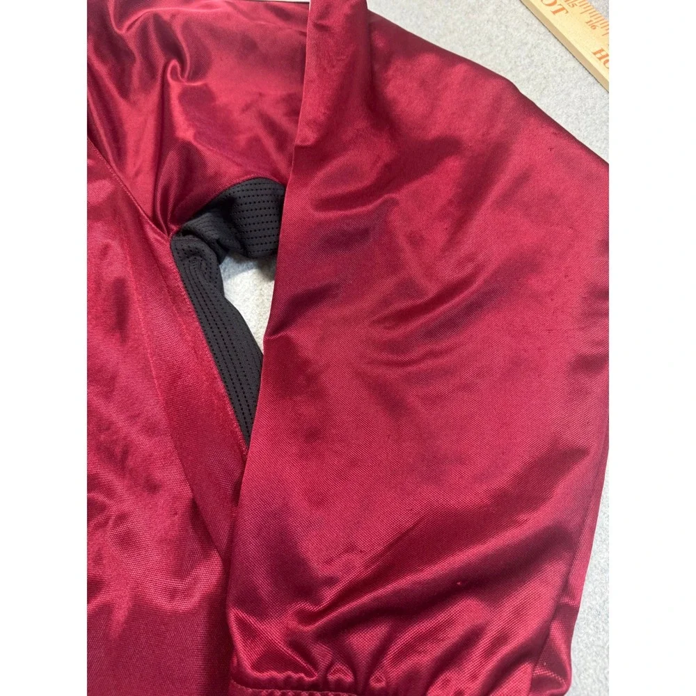 Adidas Track Jacket Mens 2XL Maroon Clima365 ClimaCool Full Zip Mesh‎ Activewear